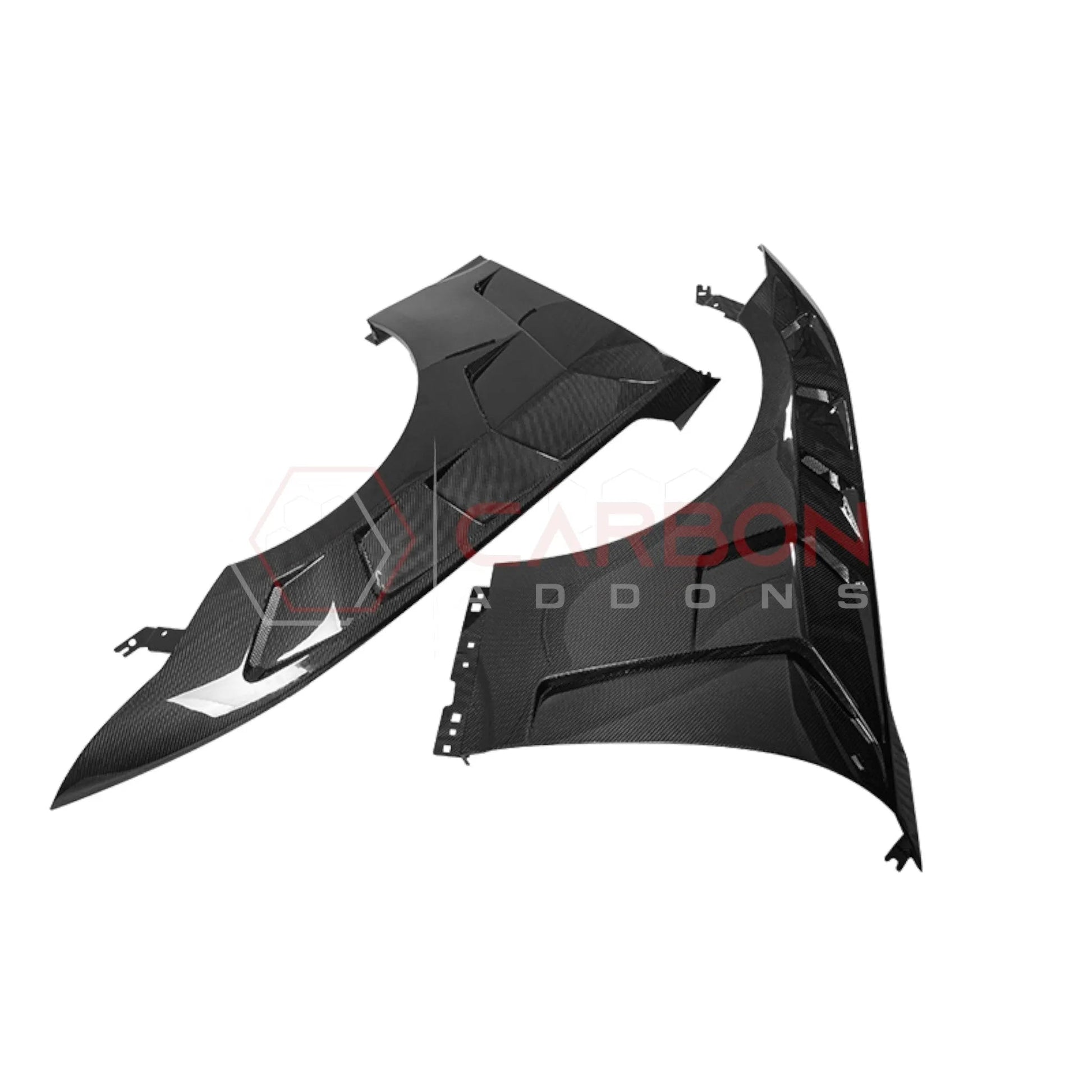 2024+ S650 Mustang GTD Style Carbon Fiber Fenders