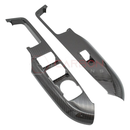 2024+ S650 Mustang Hard Carbon Fiber Window Switch Control Trim Cover
