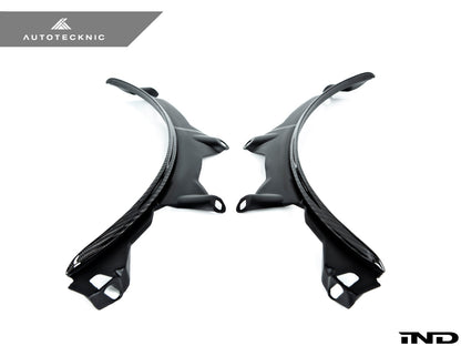 AutoTecknic Carbon Fiber Rear Wheel Arch Extension Set - G30 5-Series
