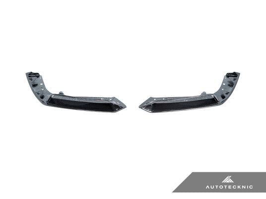 AutoTecknic Performance Dry Carbon Splitter Set - F95 X5M