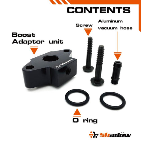 Shadow Turbo Boost Vacuum Sensor Adapter for BMW Boost Gauge tap