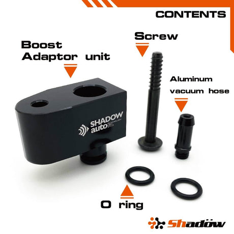Shadow Mini Cooper Turbo Boost Gauge Pressure Sensor Adapter Tap