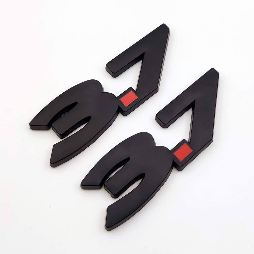 3.7 Fender Emblems (Black or Chrome)