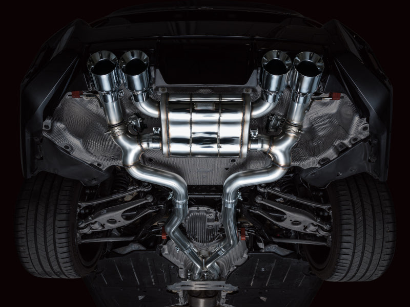 AWE Tuning 23-24 BMW G87 M2 SwitchPath Edition Exhaust - Chrome Silver Tips 3025-42487