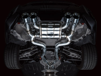 AWE Tuning 23-24 BMW G87 M2 SwitchPath Edition Exhaust - Chrome Silver Tips 3025-42487