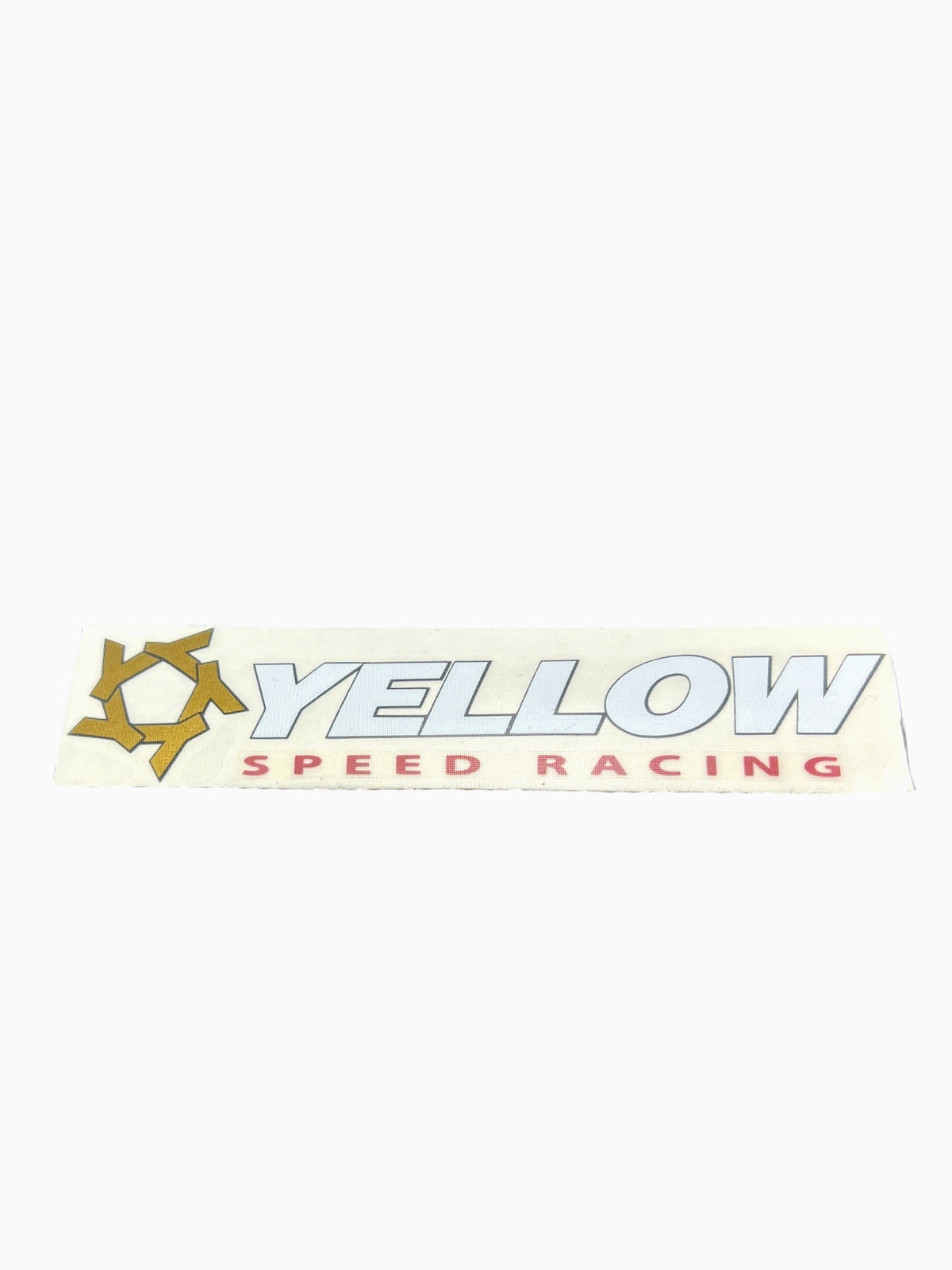 Yellow Racaing Patch Yellow Speed Racing USA Decal - Yellow Speed Racing, USA