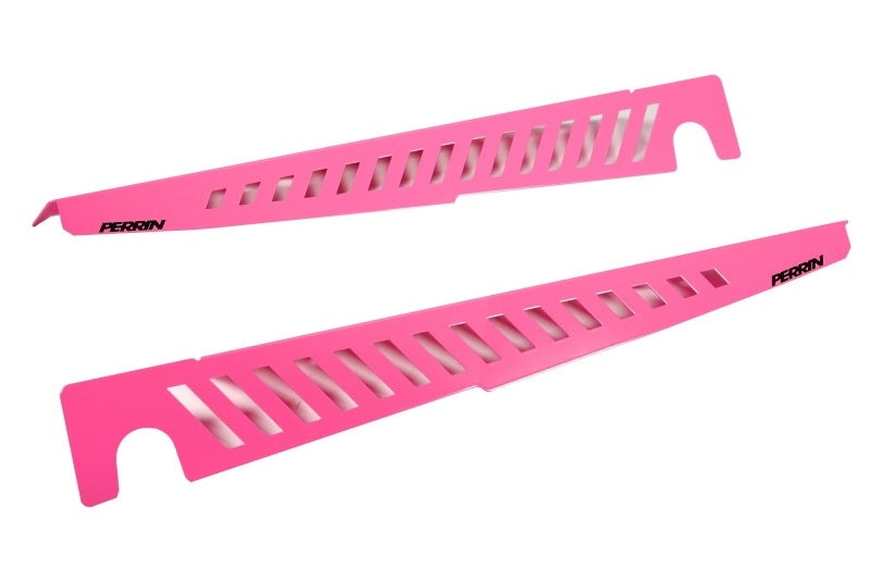 Perrin [22-25 WRX] Fender Shroud Set - Hyper Pink | PSP-ENG-551HP