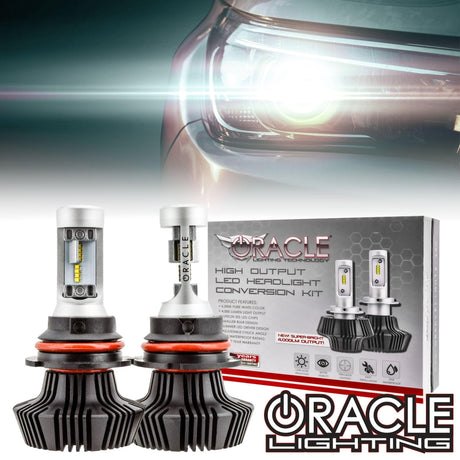 ORACLE Lighting 9004 - 4,000+ Lumen LED Light Bulb Conversion Kit High/Low Beam (Non-Projector)