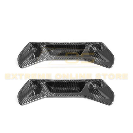 2020-Up Toyota Supra Carbon Fiber Seat Chrome Delete Cover