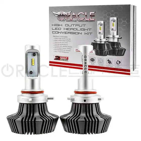 ORACLE Lighting 9012 - 4,000+ Lumen LED Light Bulb Conversion Kit High/Low Beam (Projector)