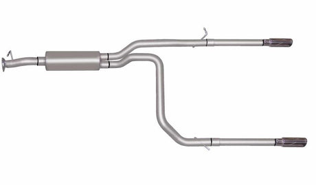 Gibson 00-05 Chevrolet Astro Base 4.3L 2.5in Cat-Back Dual Split Exhaust - Stainless