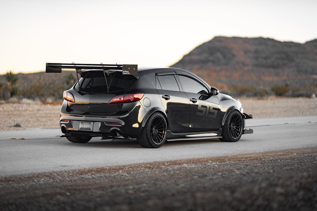 Diffuser V1+ – Mazda Mazdaspeed 3 (BL, 2010-2013)