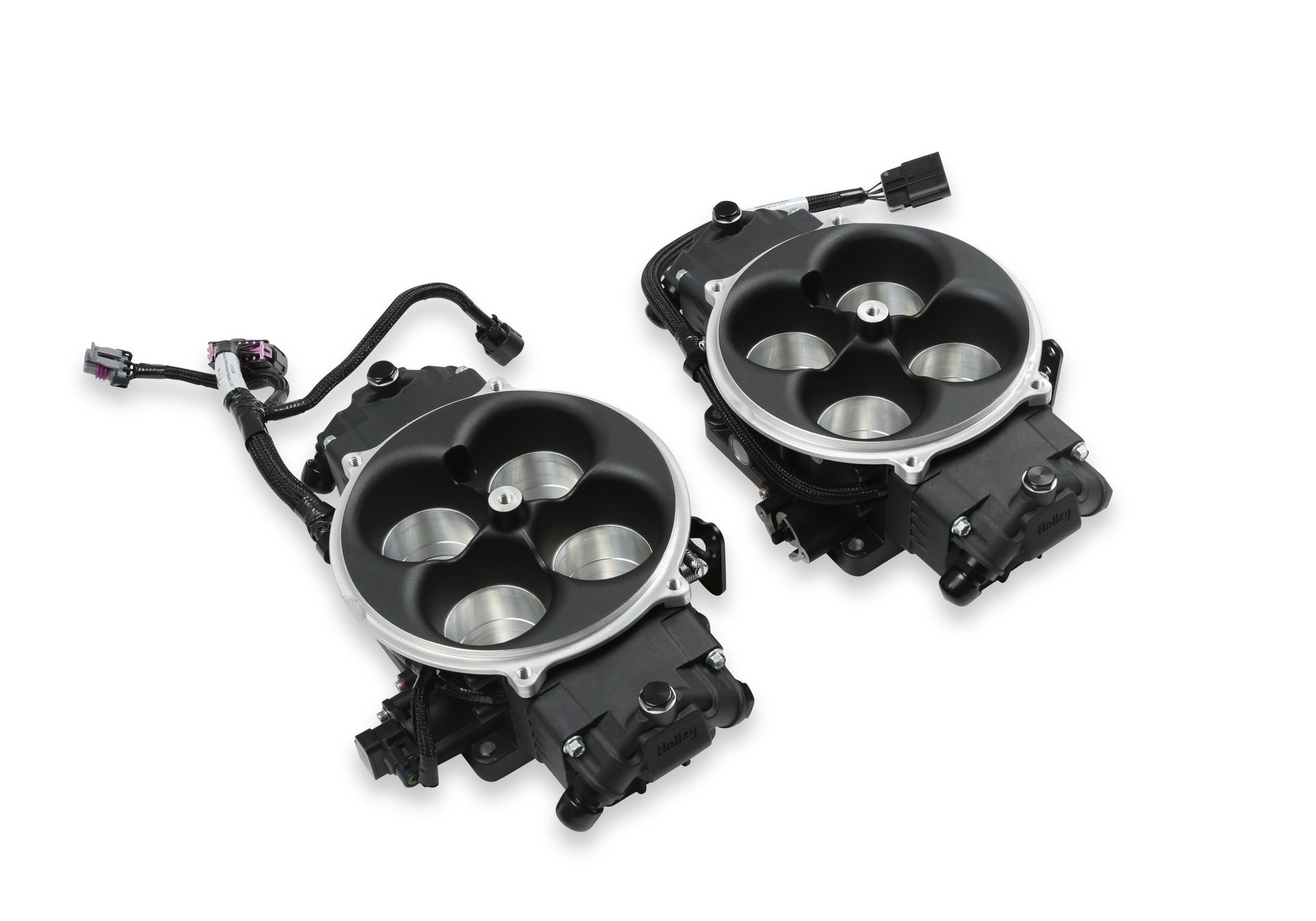 Holley EFI Terminator X Stealth 2x4 4500 Kit - Black by The Tuner Store
