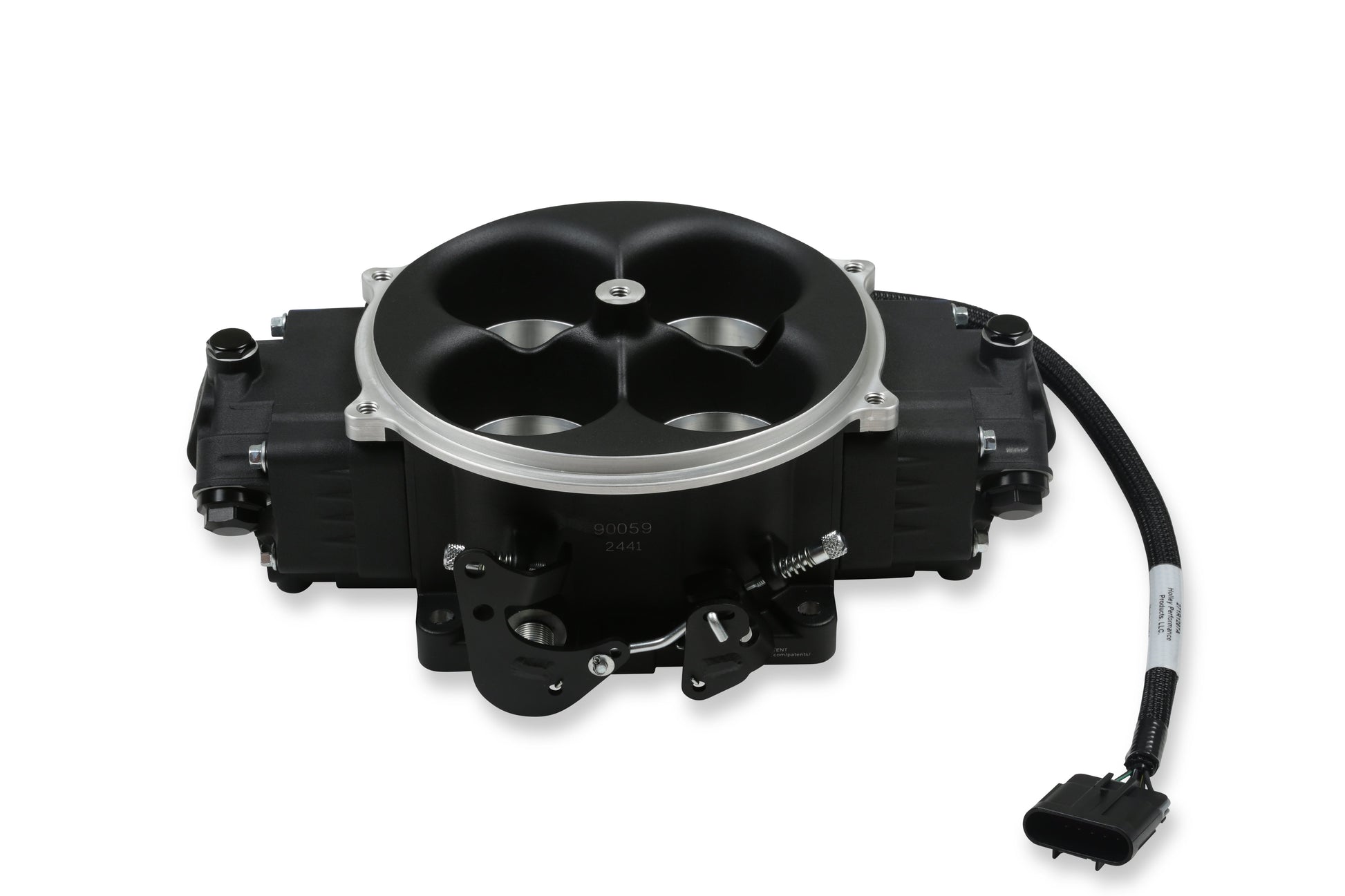 Holley EFI Terminator X Stealth 2x4 4500 Kit - Black by The Tuner Store