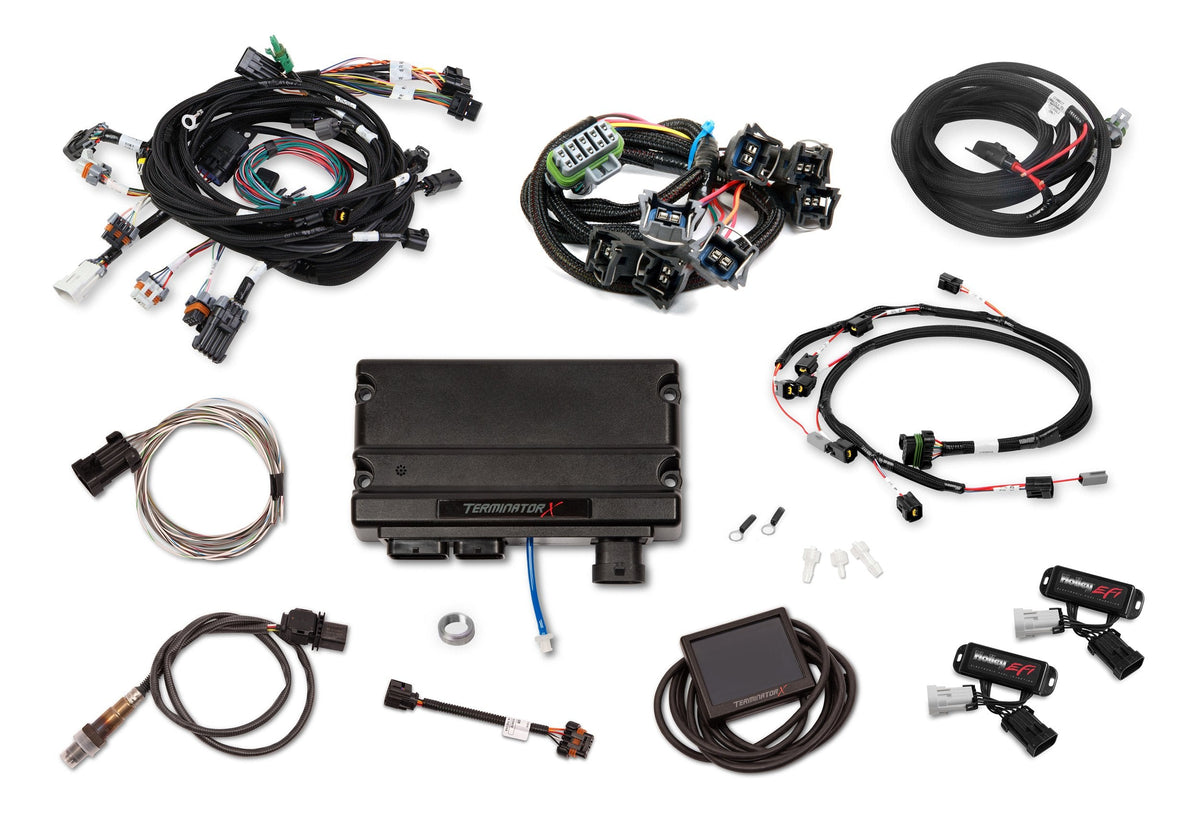 Modtech Injectors EFI Terminator X - Ford Mod Motor 2V Kit Compatible w/ Stock Coils and ...