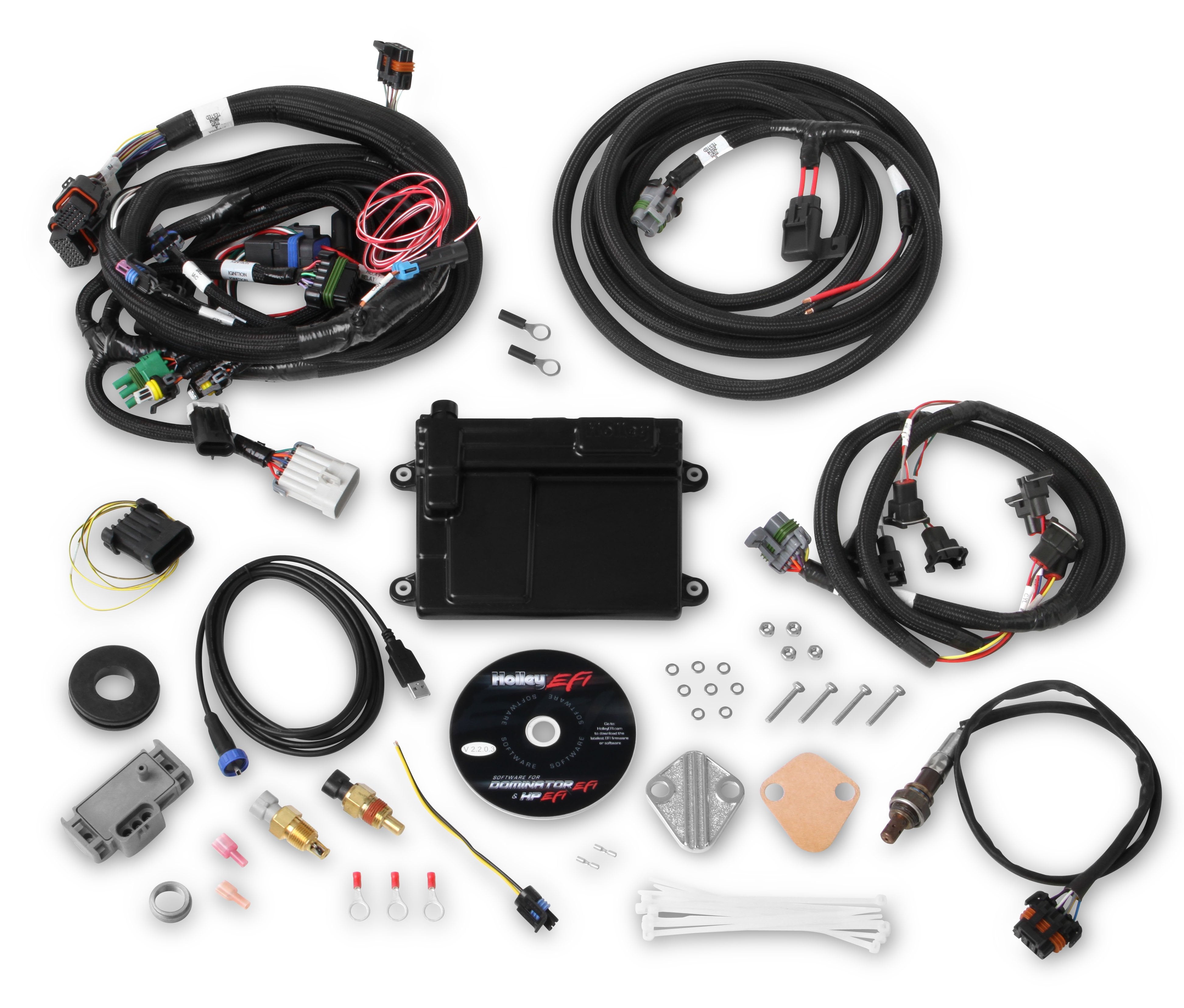 Universal FORD V8 Multi-Point Fuel Injection, Includes NTK Oxygen ...