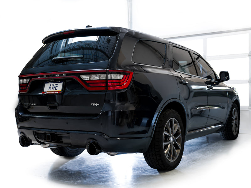 AWE Tuning 11-24 Dodge Durango 5.7L Touring Edition Exhaust w/ Diamond Black Tips 3015-33575