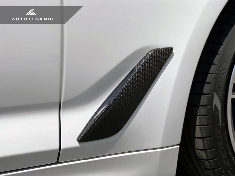 AutoTecknic Dry Carbon Fiber Fender Trim - G30 5-Series