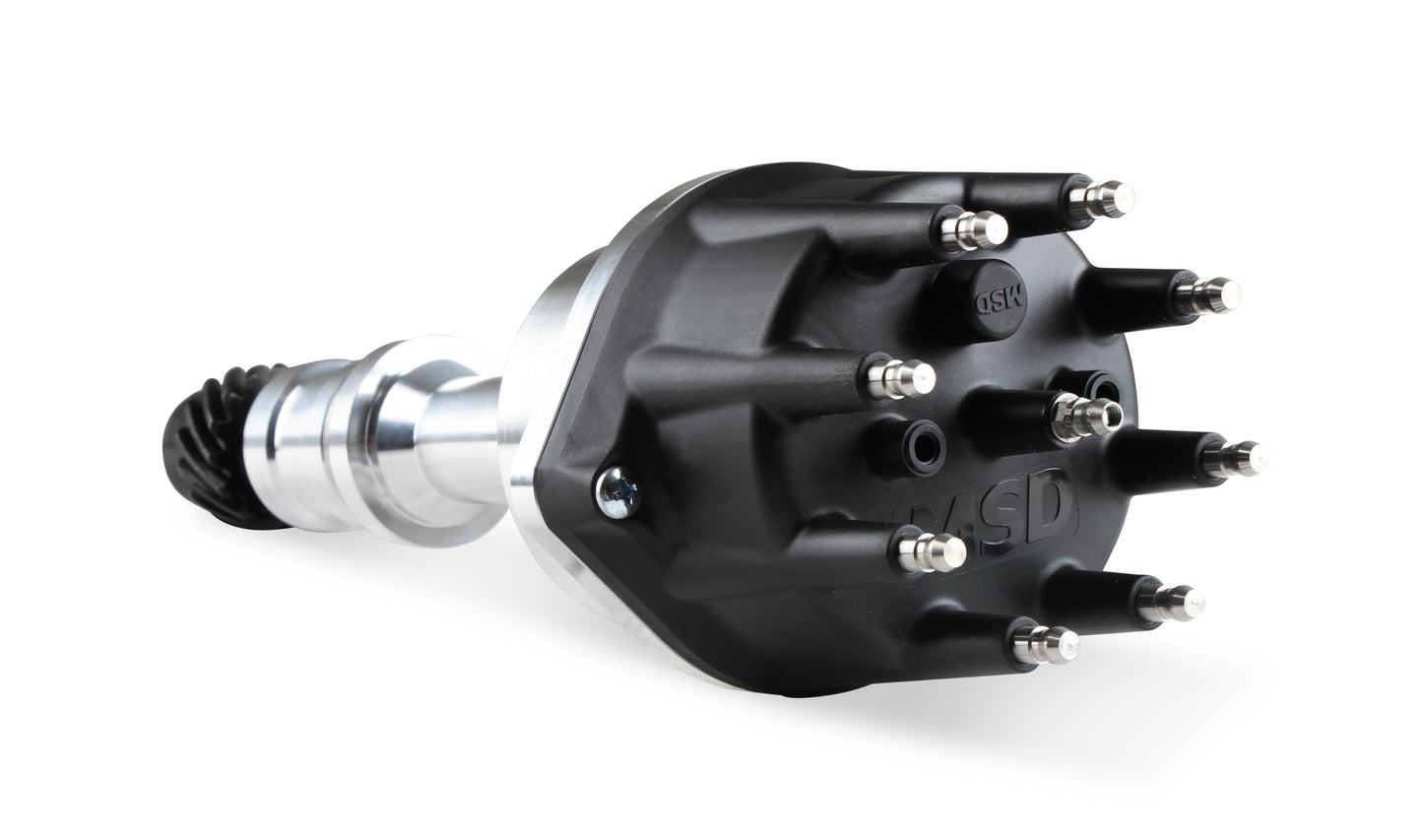 HyperSpark Distributor - Oldsmobile - Shiny Billet Housing by The Tuner Store