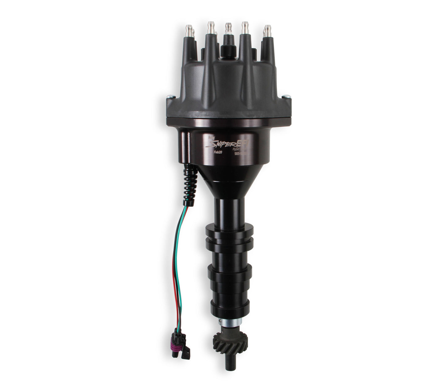 Sniper EFI HyperSpark Distributor - Ford FE - Black by The Tuner Store