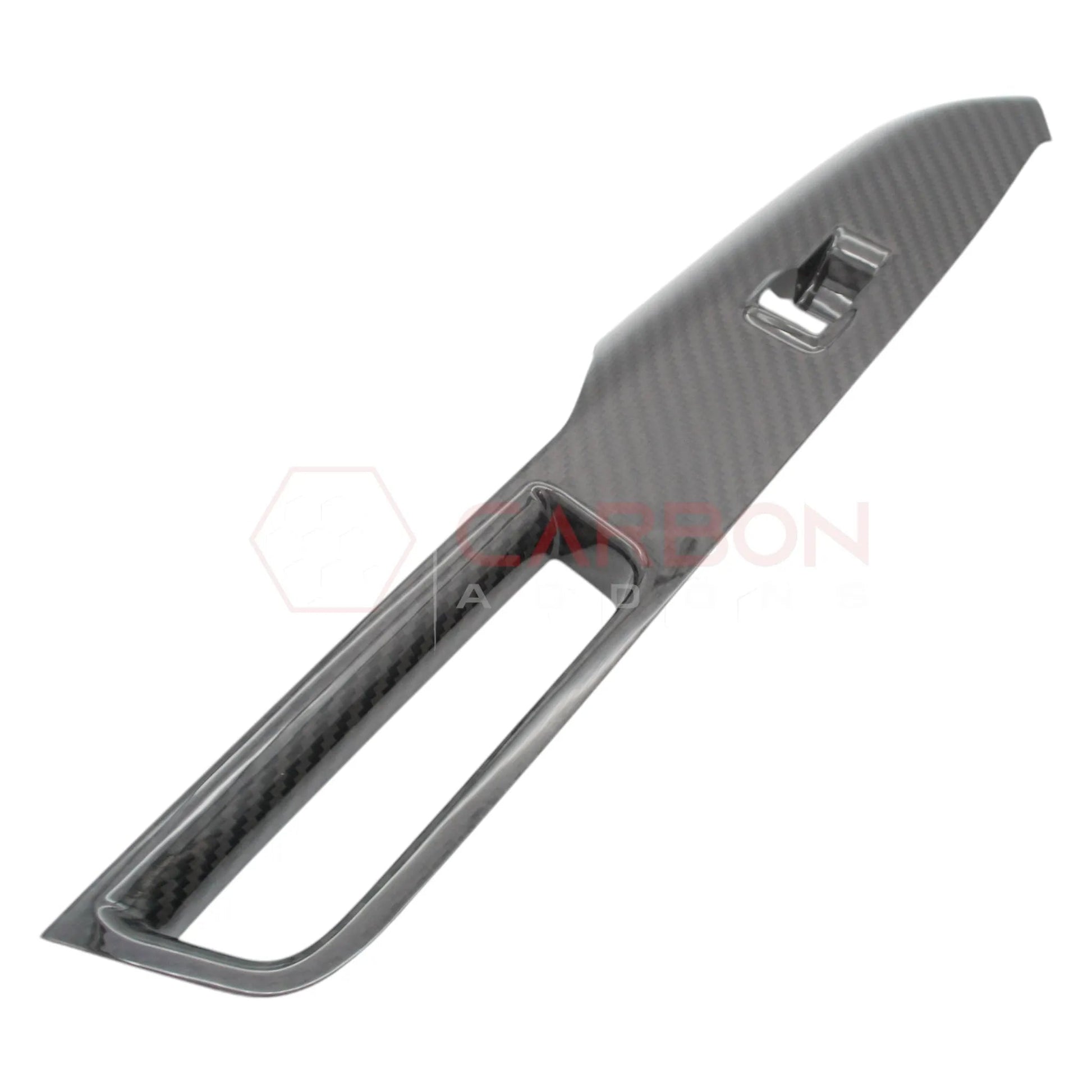 2024+ S650 Mustang Hard Carbon Fiber Window Switch Control Trim Cover | V2