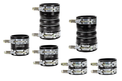 HPS High Temp Reinforced Silicone Intercooler Hose Boots Kit Ford 2000-2003 Excursion 7.3L PowerStroke Diesel