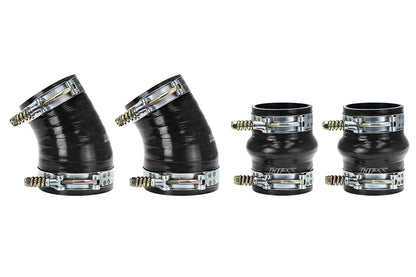 HPS High Temp Aramid Reinforced Silicone Intercooler Hose Boots Kit Dodge 1994-2002 Ram Pickup 5.9L Cummins Diesel
