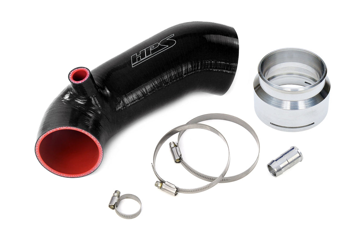 HPS Silicone Air Intake Tube BMW 2019-2022 Z4 M40i 3.0L Turbo, 57-1851