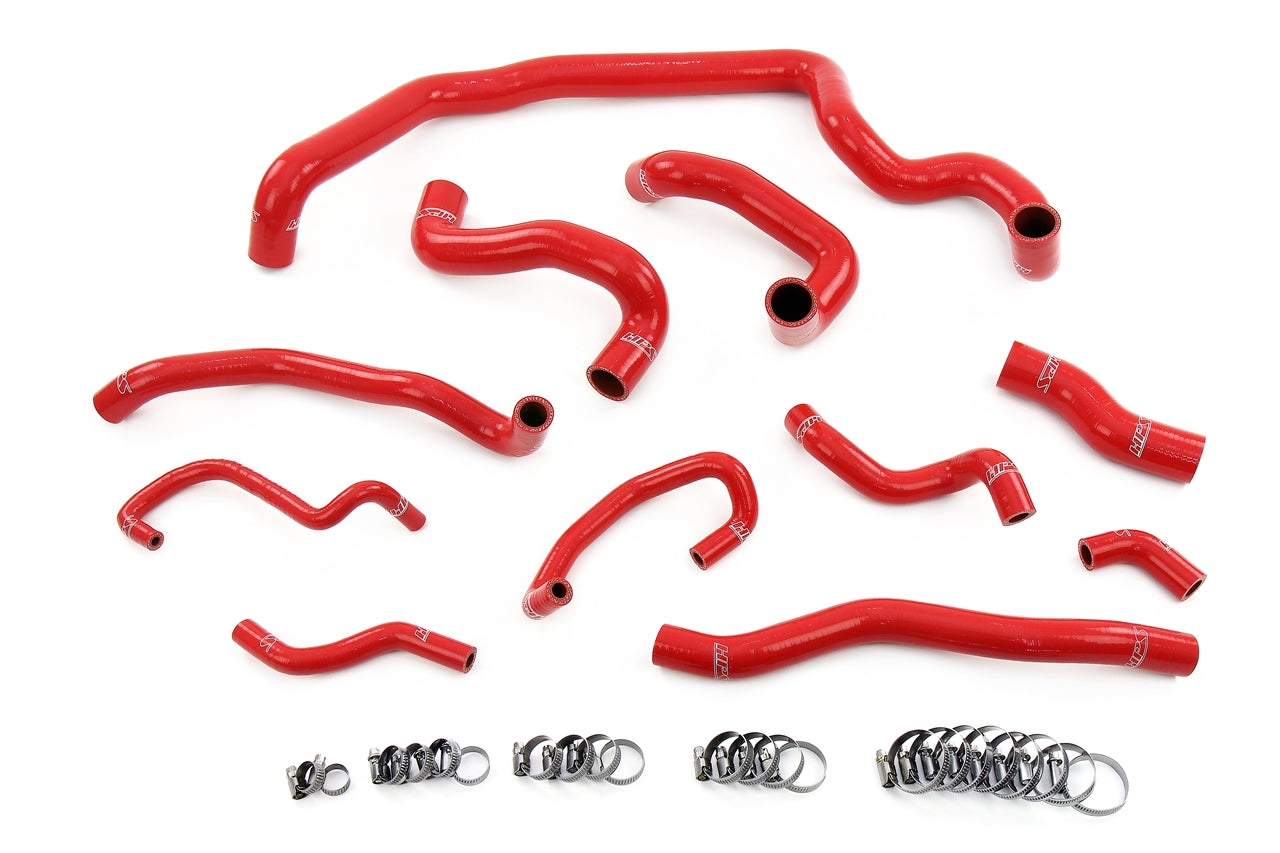 HPS Silicone Radiator, Heater, Water Pump, and Expansion Tank Coolant Hose Kit Mini 07-15 Cooper 1.6L Turbo Manual Trans.