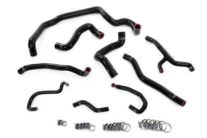 HPS Silicone Radiator, Heater, Water Pump, and Expansion Tank Coolant Hose Kit Mini 07-15 Cooper 1.6L Turbo Manual Trans.