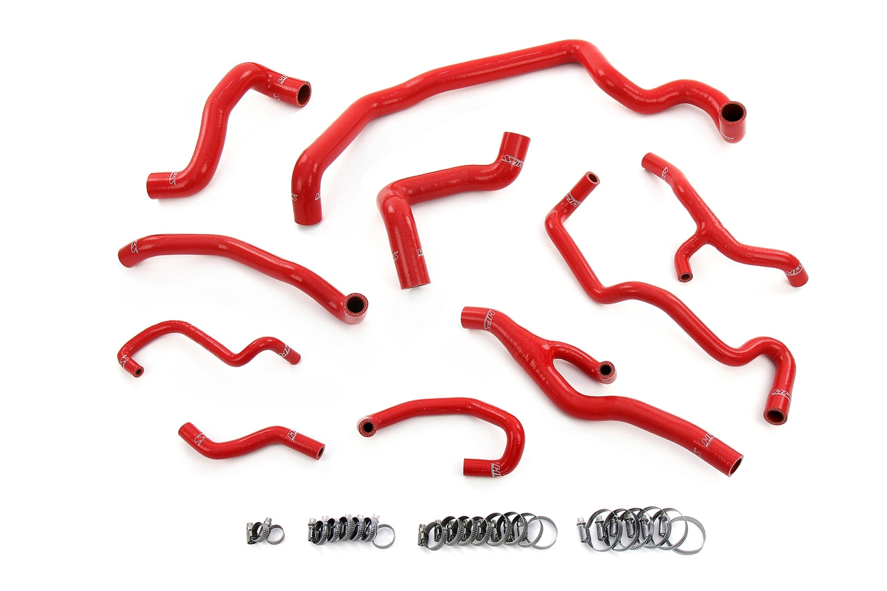 HPS Silicone Radiator, Heater, Water Pump, and Expansion Tank Coolant Hose Kit Mini 07-15 Cooper 1.6L Turbo Automatic Trans.