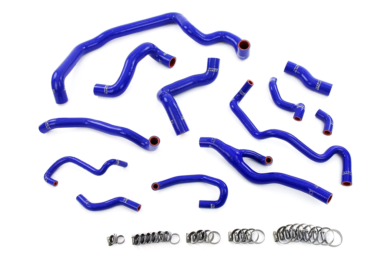 HPS Silicone Radiator, Heater, Water Pump, and Expansion Tank Coolant Hose Kit Mini 07-15 Cooper 1.6L Turbo Automatic Trans.