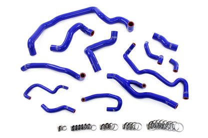 HPS Silicone Radiator, Heater, Water Pump, and Expansion Tank Coolant Hose Kit Mini 07-15 Cooper 1.6L Turbo Automatic Trans.
