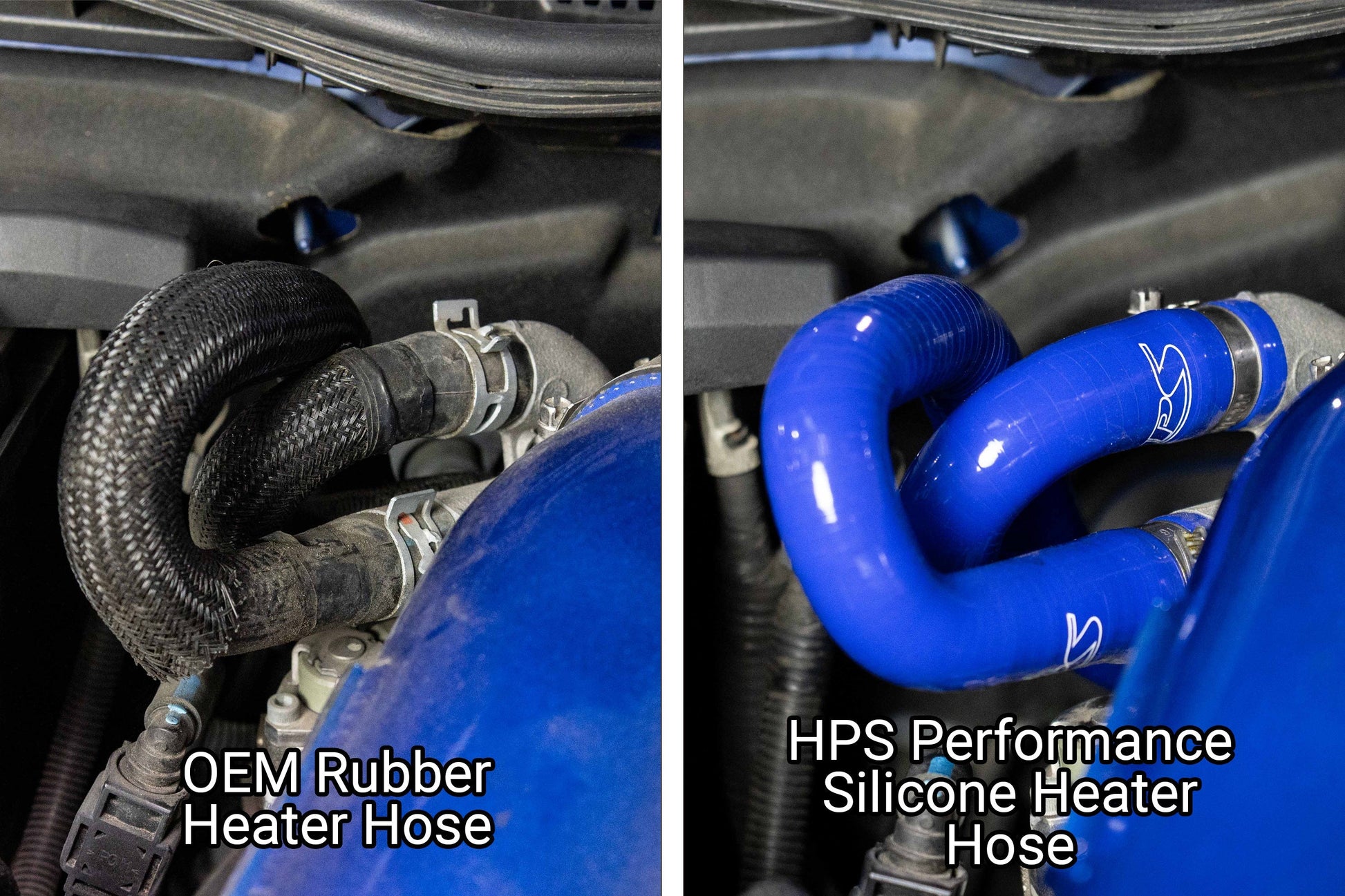 HPS Reinforced Silicone Heater Hose Kit, Lexus 2007-2017 IS350 3.5L V6, 57-2183