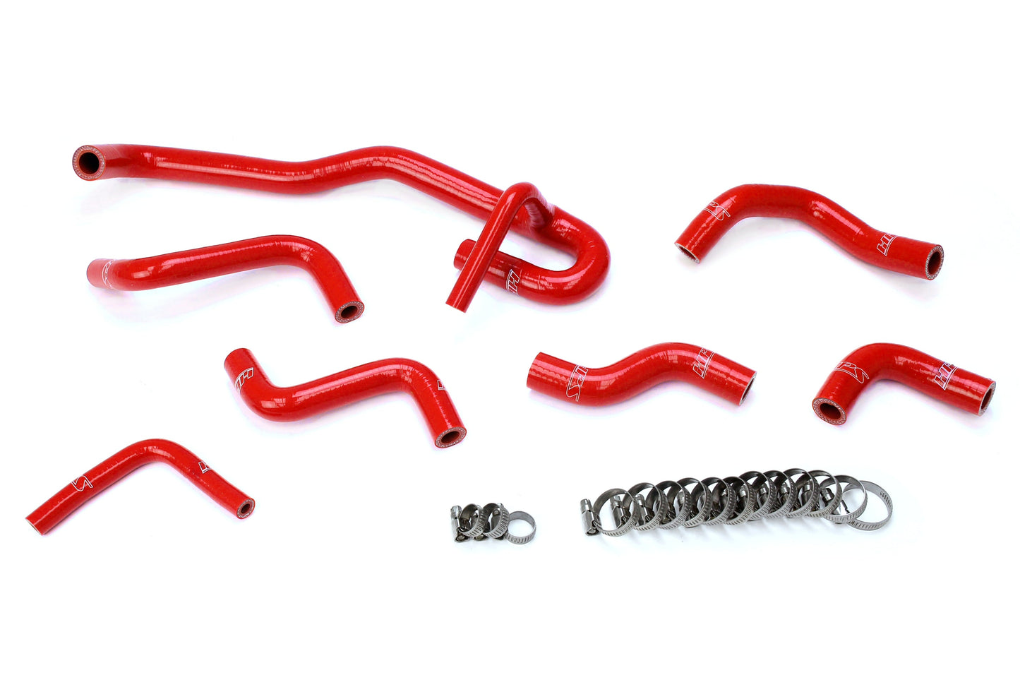 HPS Silicone Heater Coolant Hose Kit Toyota 1990-1991 4Runner 3.0L V6 with Rear Heater Left Hand Drive, 57-2190