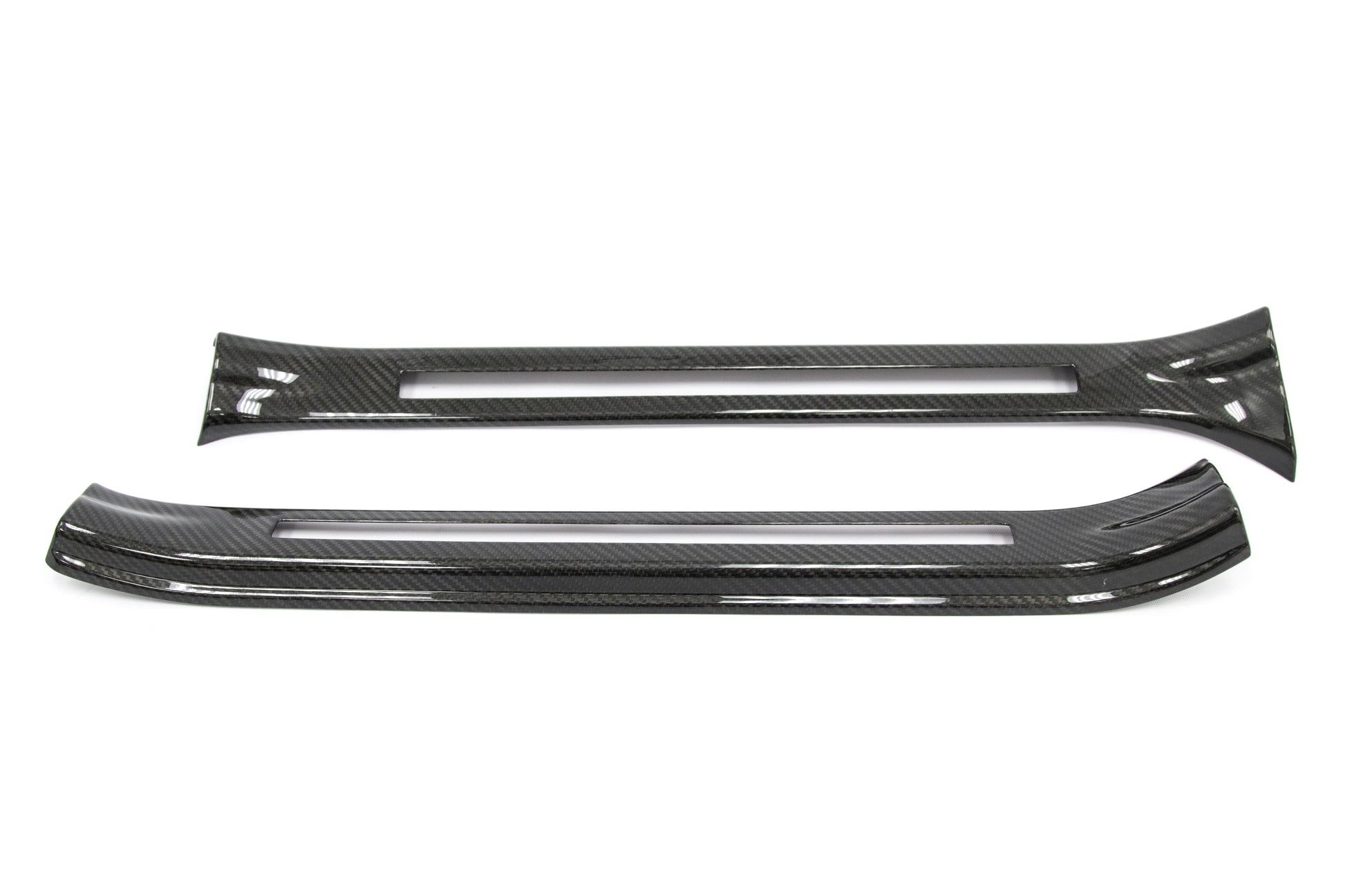 OLM LE Dry Carbon Fiber Door Sill Covers - 2015-2021 Subaru STI