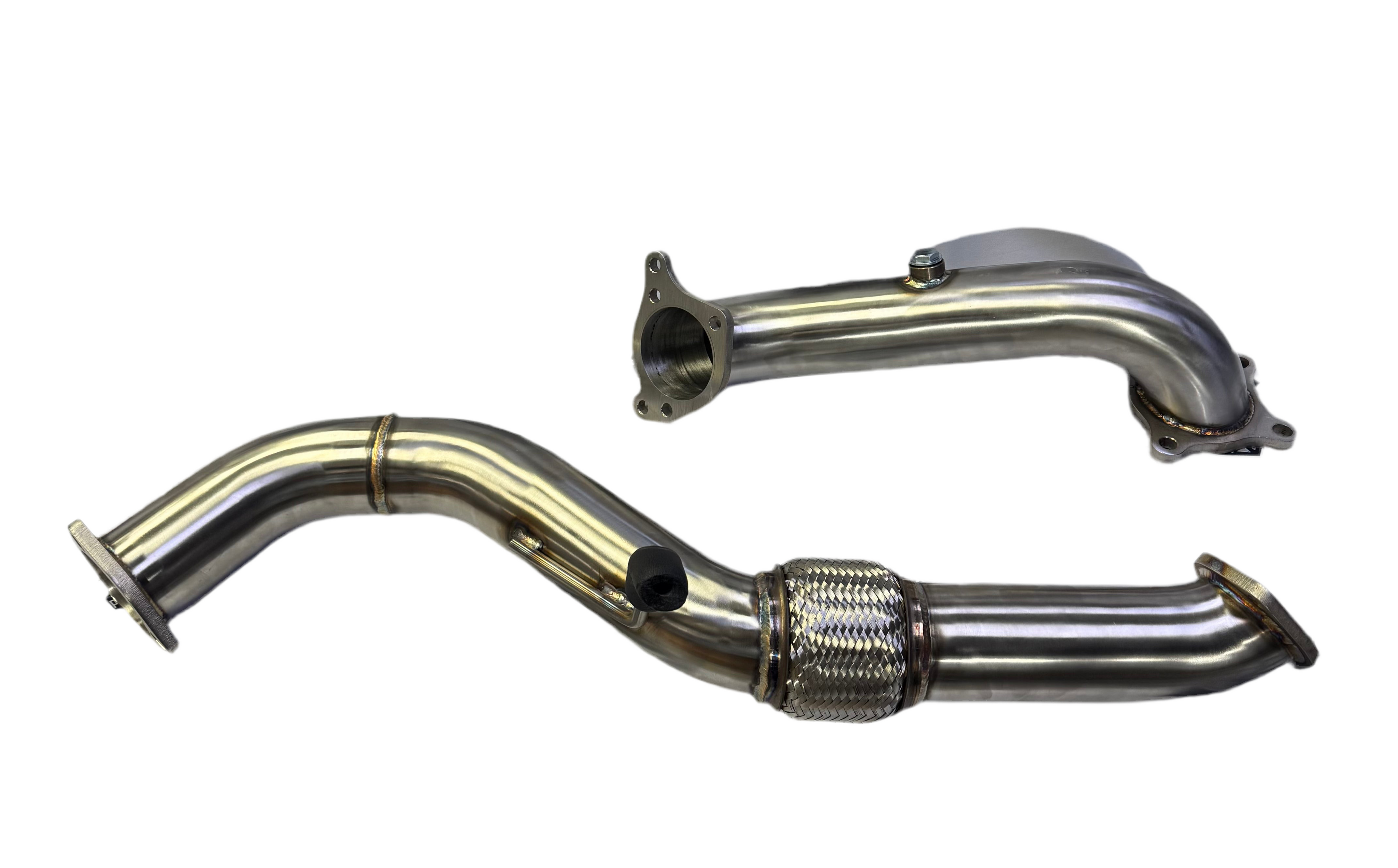 SPDZ1 2.5″ Catless Downpipe+Front Pipe For Honda Civic 1.5t Turbo EX LX SI 2016-2022