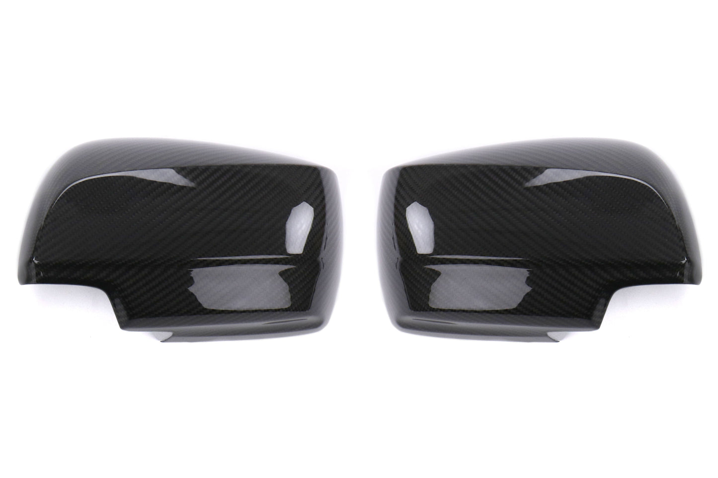OLM LE Dry Carbon Fiber Full Mirror Covers (No Turn Signal Hole) - 2015-2018 WRX