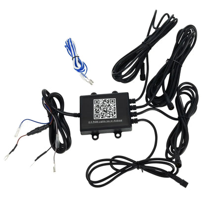 ORACLE Lighting Jeep Wrangler JK/JL & Gladiator JT High Performance 20W LED Fog Lights - Dynamic ColorSHIFT