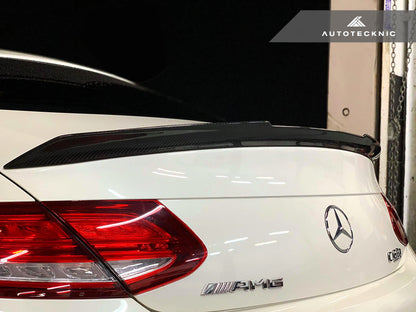 AutoTecknic Competition Carbon Trunk Lip Spoiler - Mercedes-Benz C205 C-Class Coupe