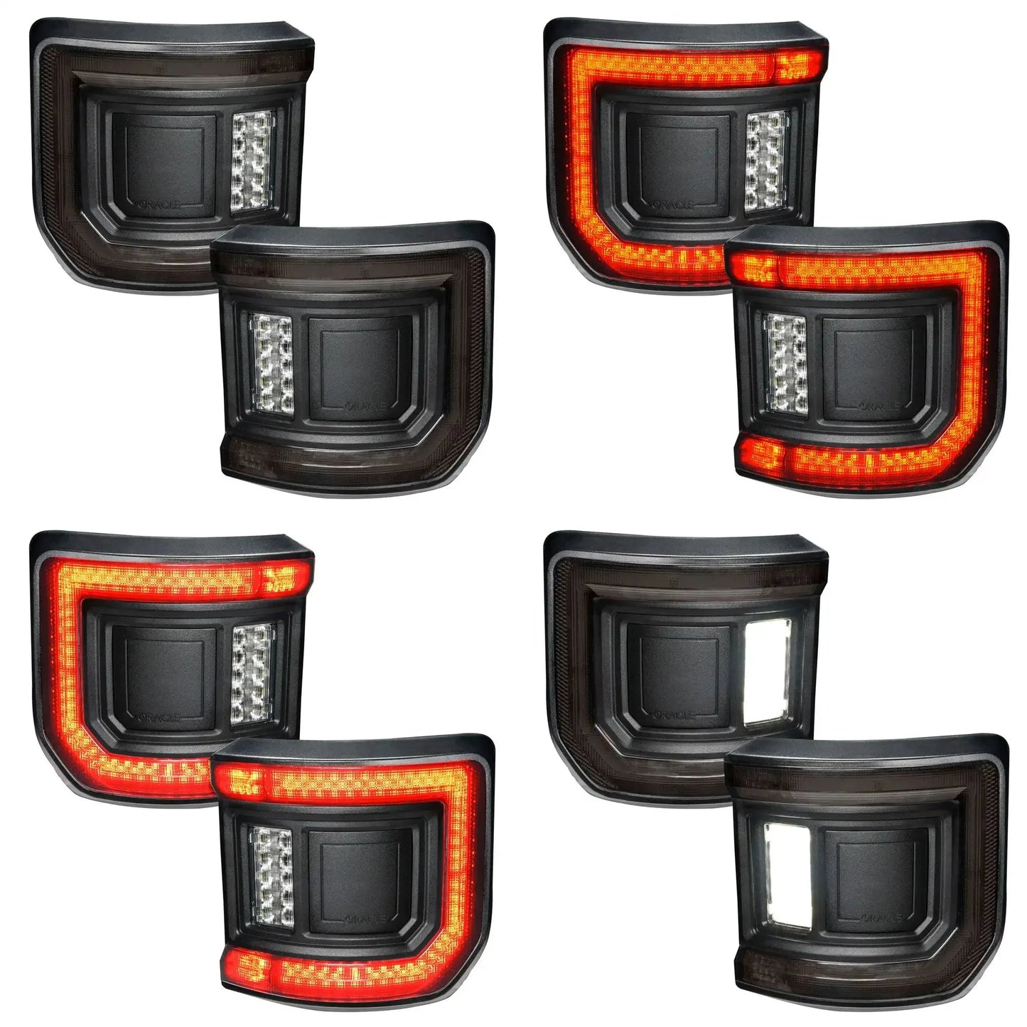 Flush Mount LED Tail Lights for Jeep Gladiator JT