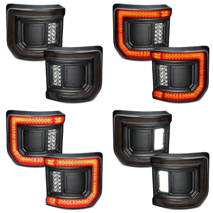Flush Mount LED Tail Lights for Jeep Gladiator JT
