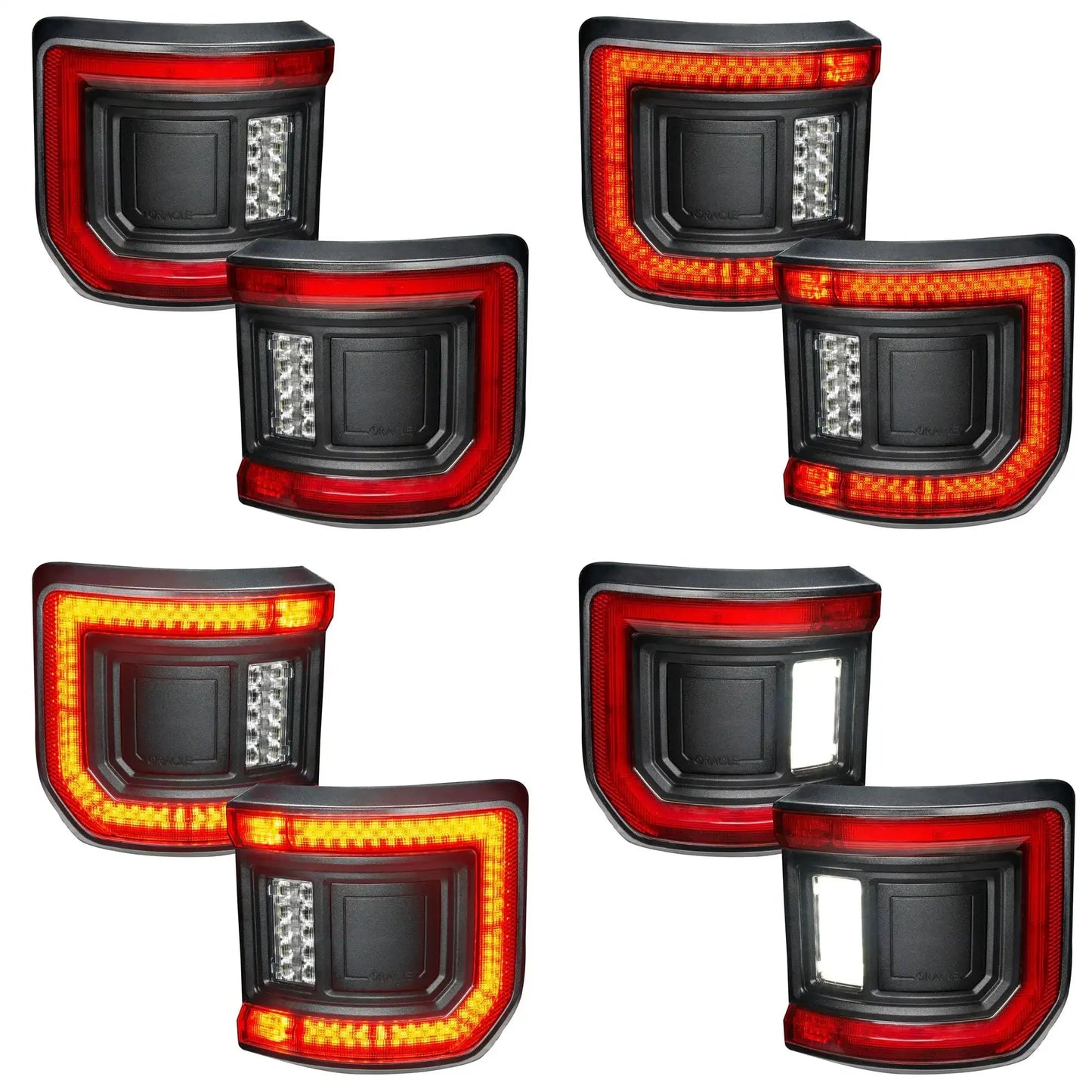 Flush Mount LED Tail Lights for Jeep Gladiator JT