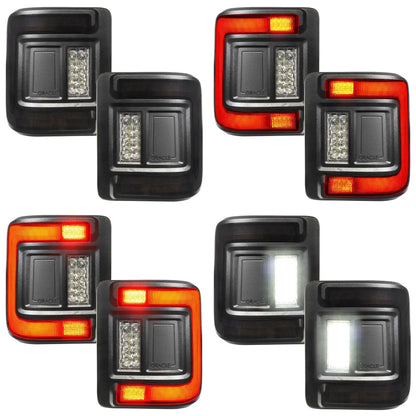 Flush Mount LED Tail Lights for Jeep Wrangler JL