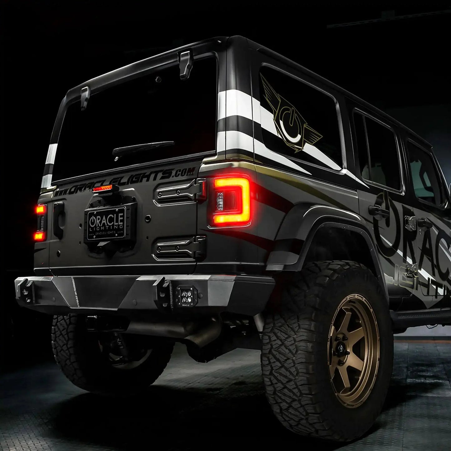 Flush Mount LED Tail Lights for Jeep Wrangler JL