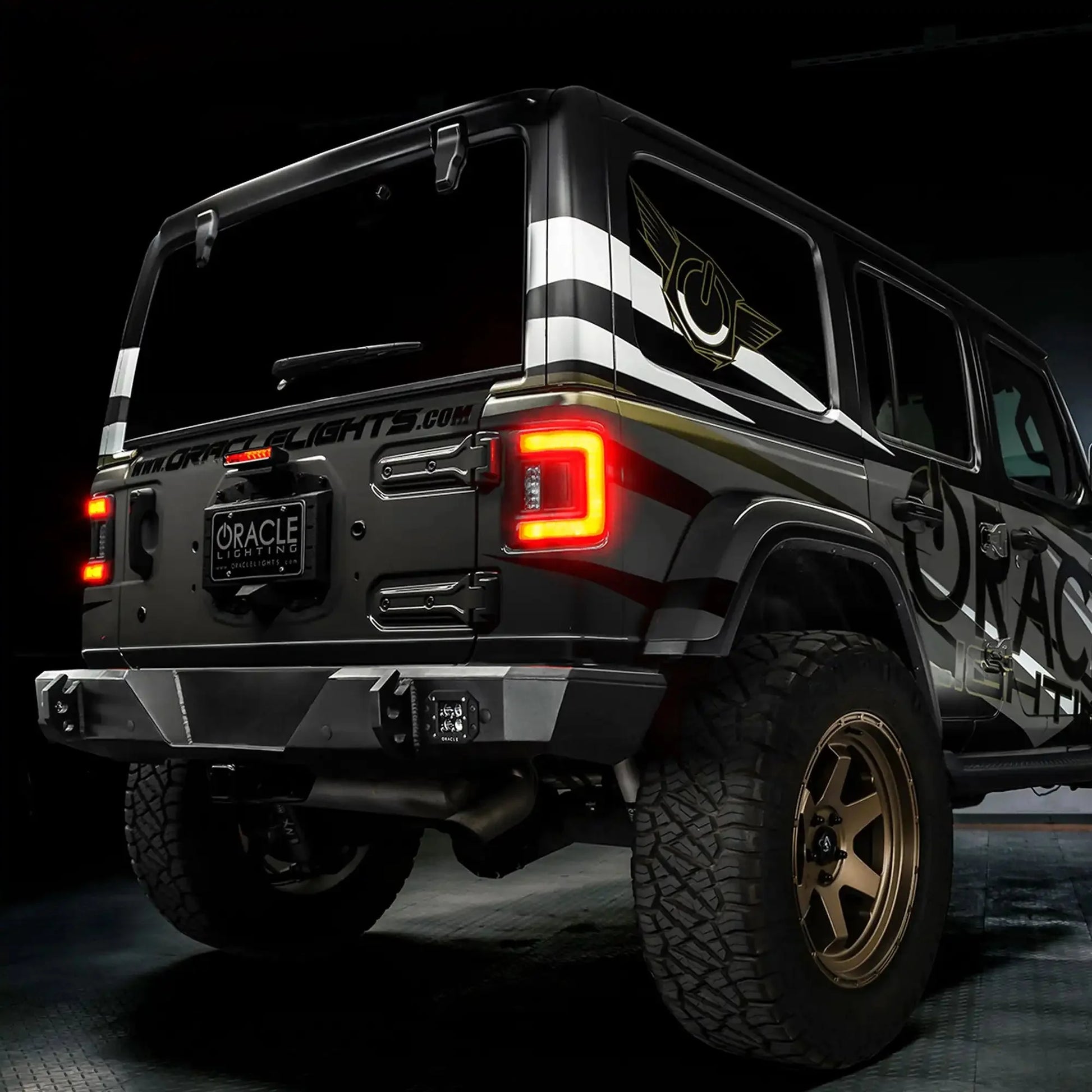 Flush Mount LED Tail Lights for Jeep Wrangler JL