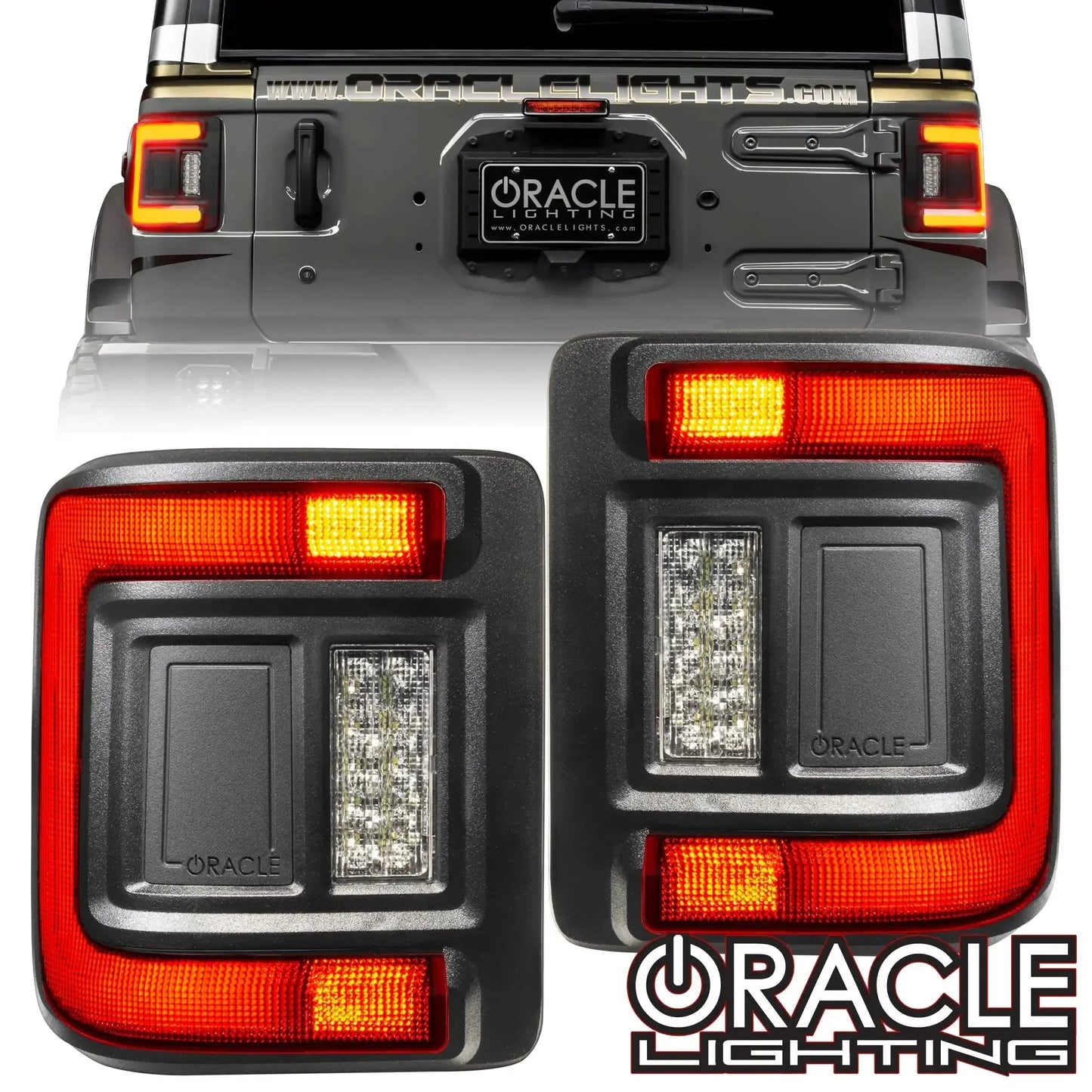 Flush Mount LED Tail Lights for Jeep Wrangler JL