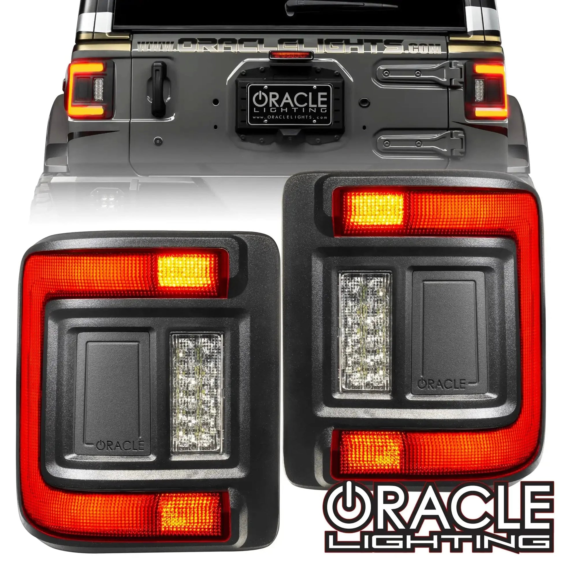 Flush Mount LED Tail Lights for Jeep Wrangler JL