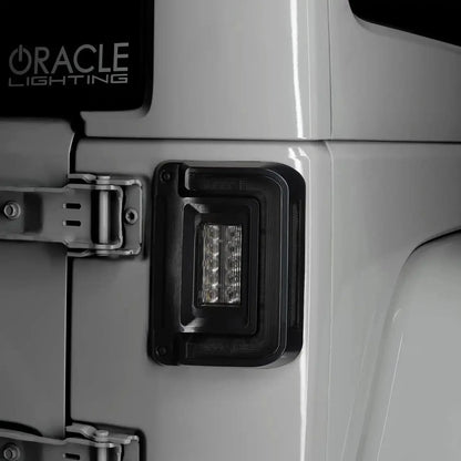 ORACLE Lighting Flush Mount LED Tail Lights for 2007-2017 Jeep Wrangler JK