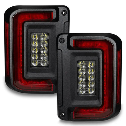 ORACLE Lighting Flush Mount LED Tail Lights for 2007-2017 Jeep Wrangler JK